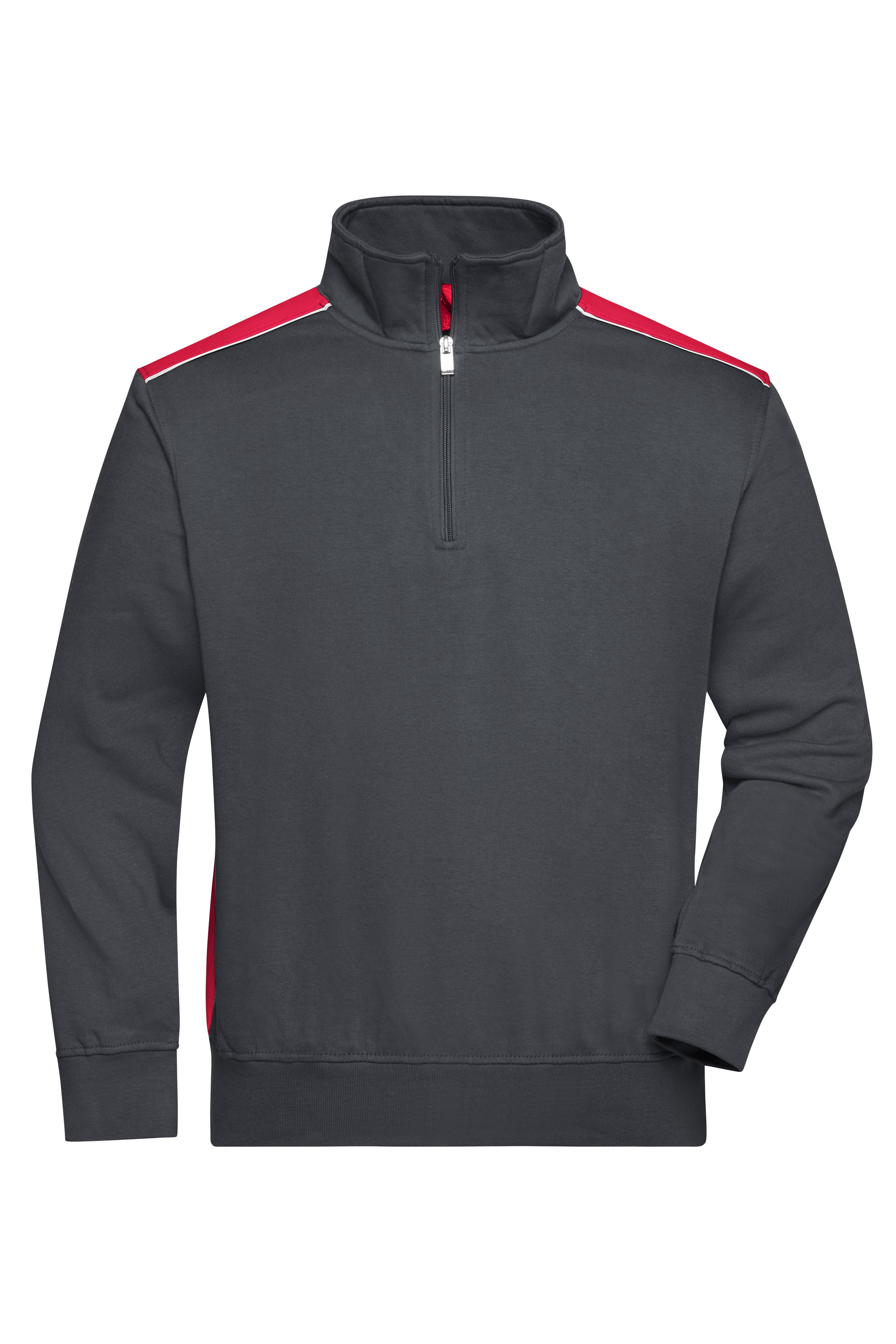 Workwear Half-Zip Sweat Shirt -UNISEX-