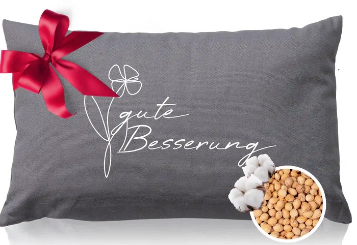 Kirschkernkissen "Gute Besserung"