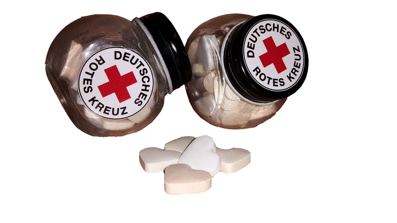Kleines Bonbonglas