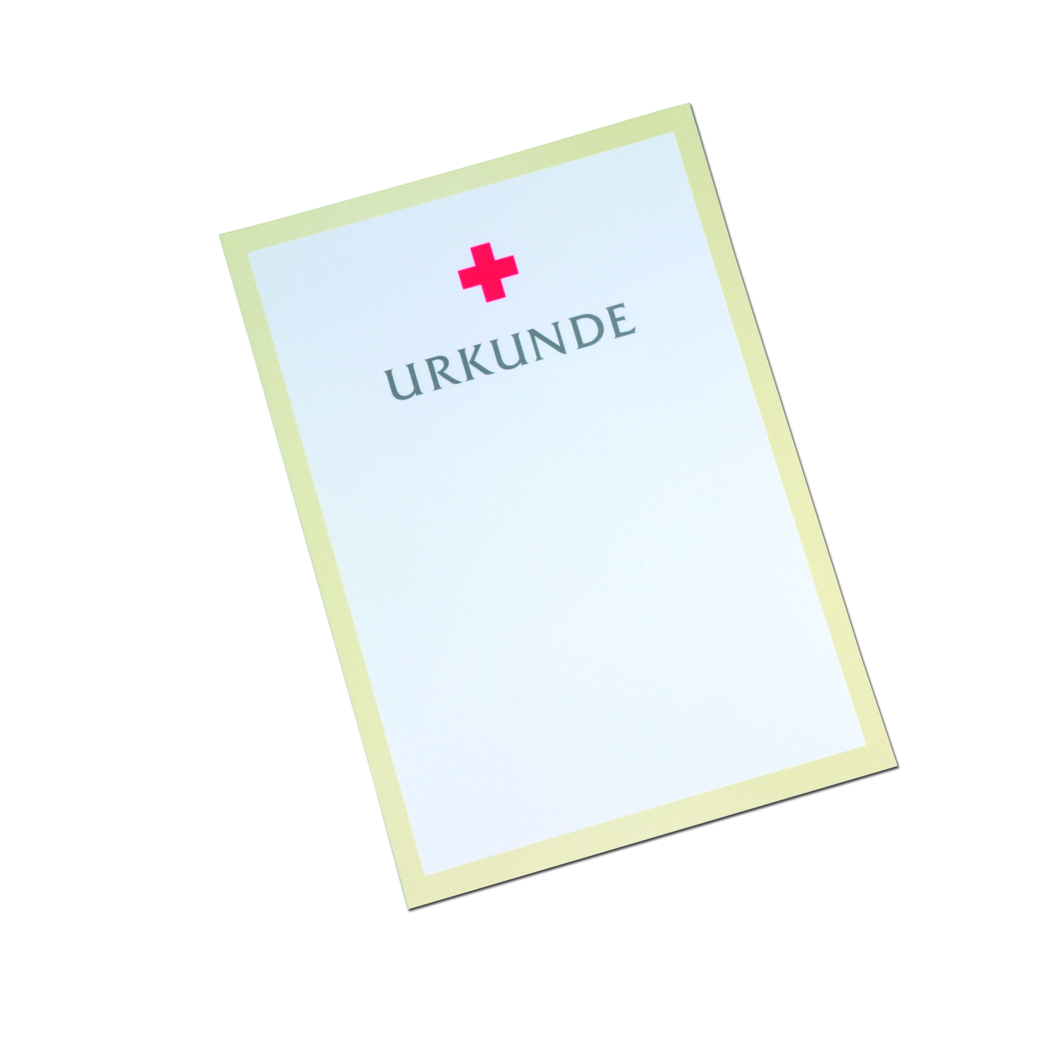 Urkunde DRK