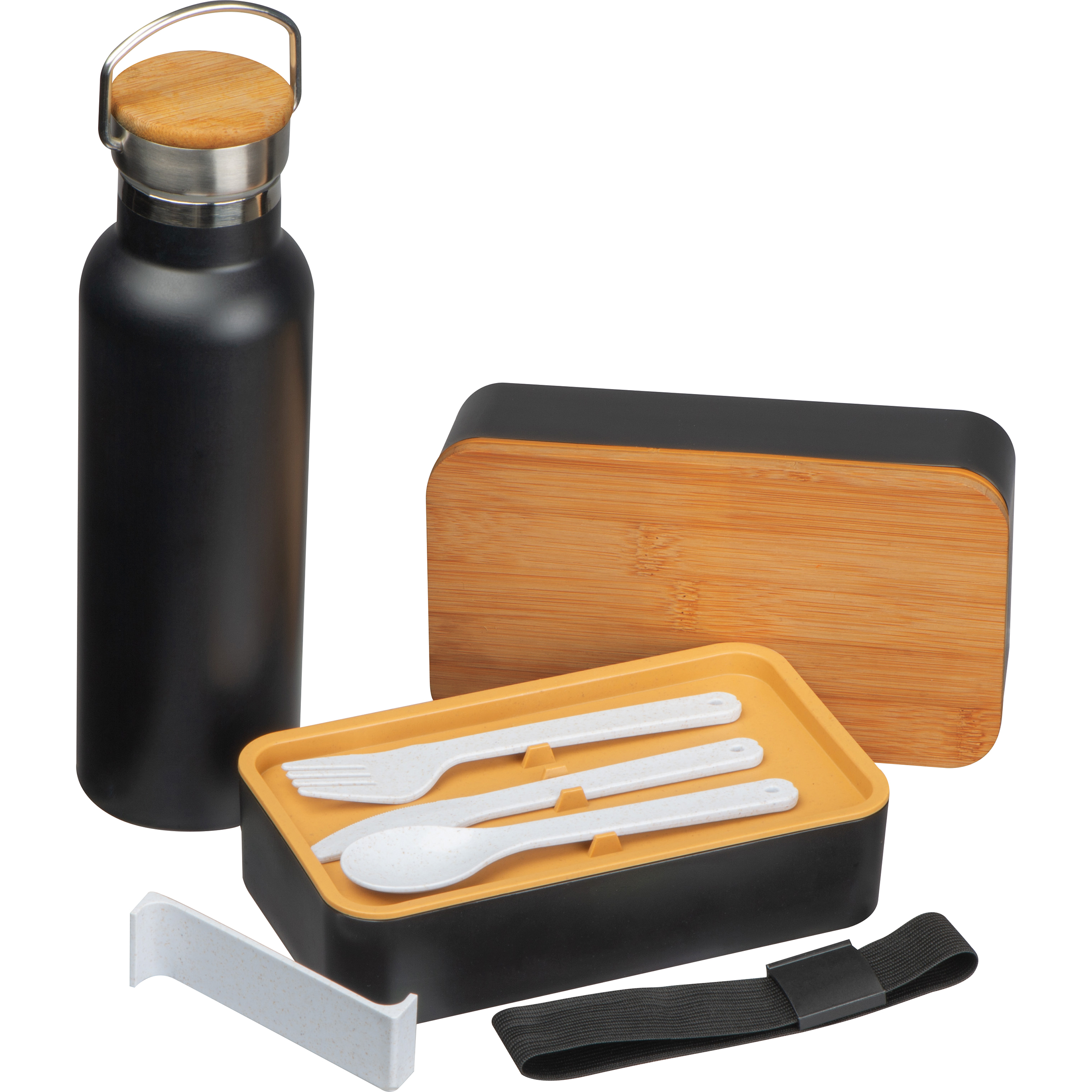 Set Vakuum-Trinkflasche und Brotzeitbox