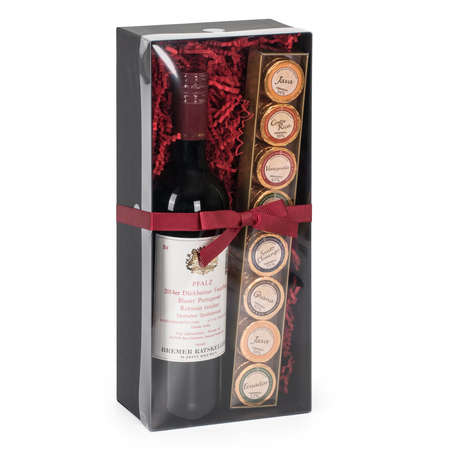 Präsentbox Rotwein